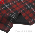 plaid flannel woven wool fabric for cloth